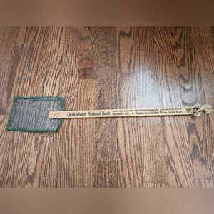 Vintage Quakertown National Bank Advertising Fly Swattee